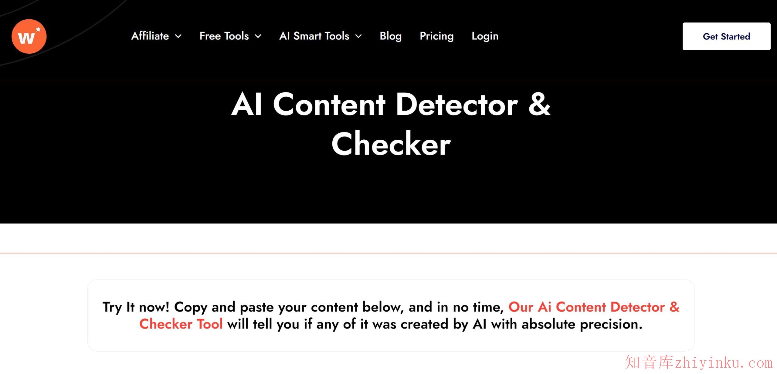 Writecream AI Content Detector